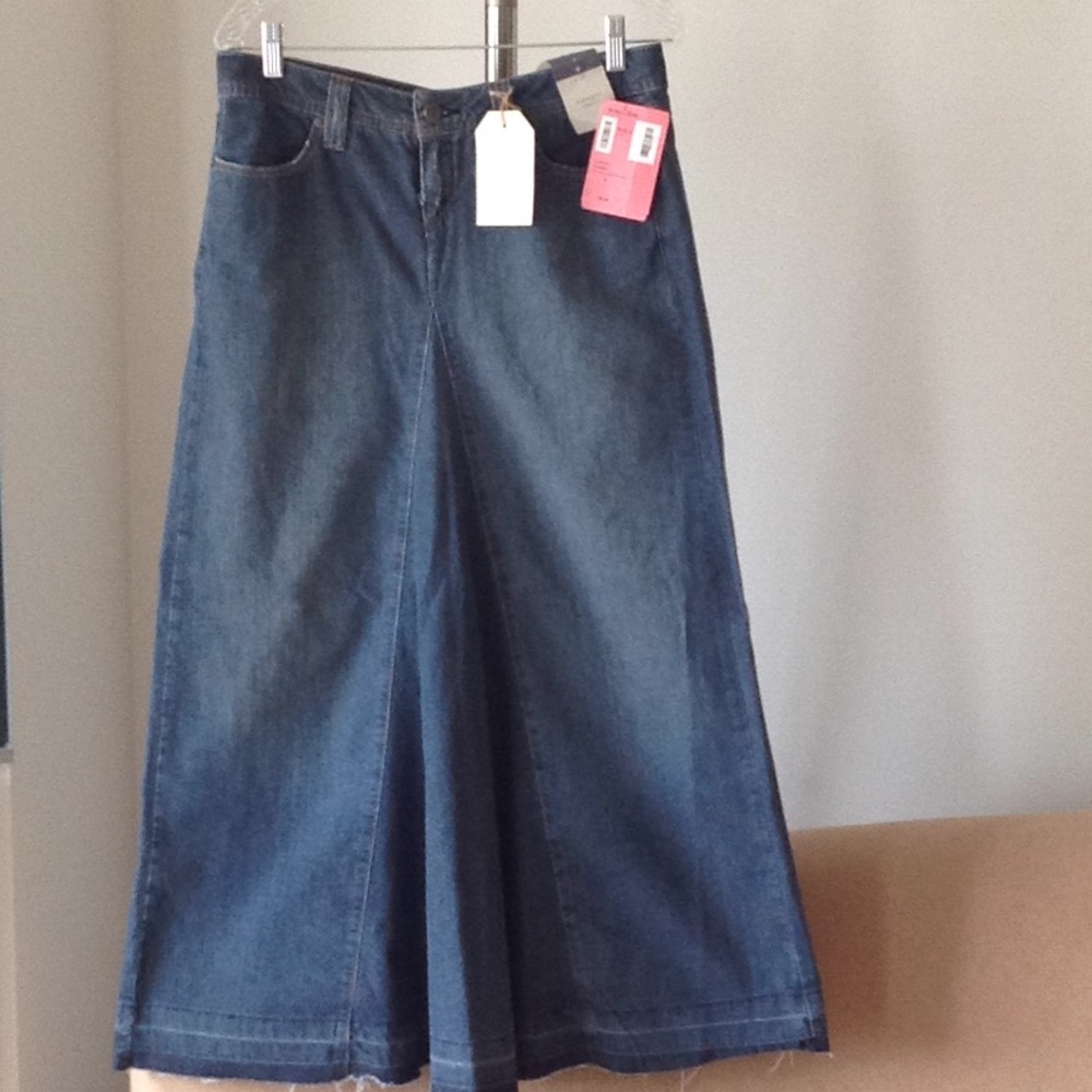 ❤️ Denim Maxi Jean Skirt by Halogen of Nordstrom - Picture 5 of 7